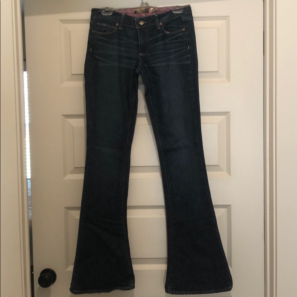 Paige premium denim Lou Lou flare jeans sz 27